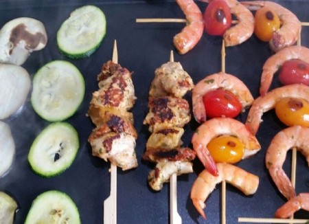 plancha pour l'été